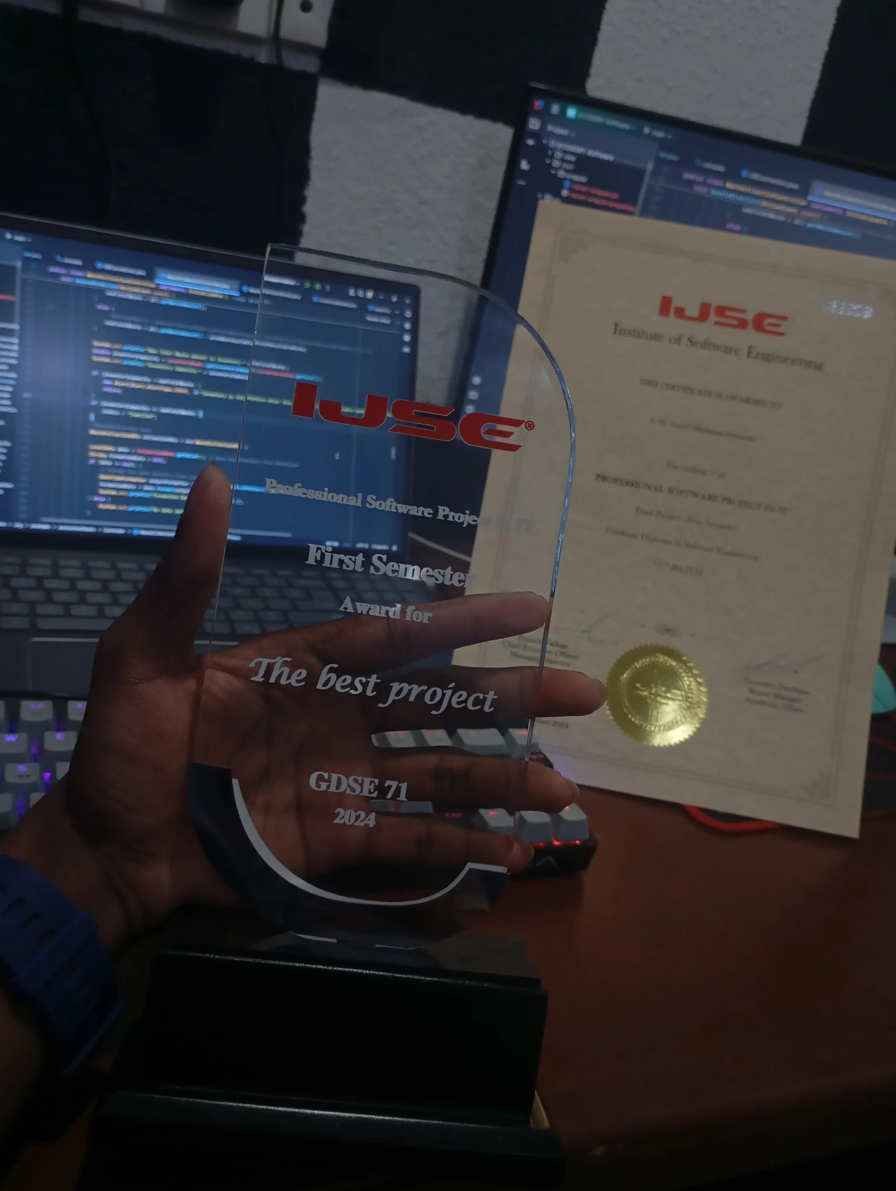 First Place Achievement